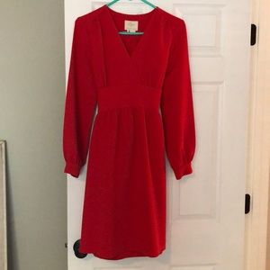 Kate Spade Red Tie Back Dress
